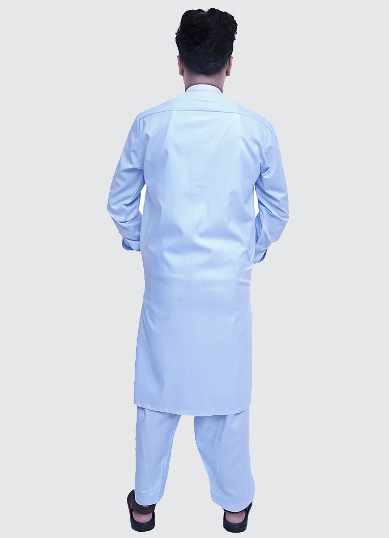 Buy Light Blue Mens Kurta & Salwar