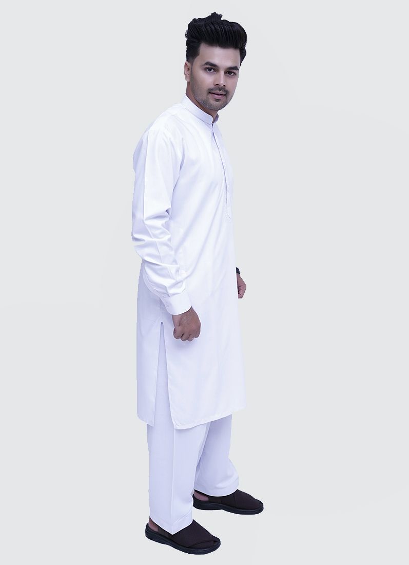 Buy White Mens Kurta & Salwar