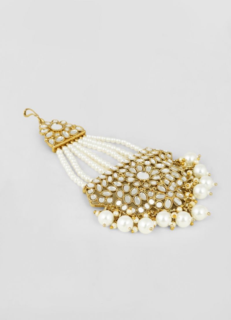 Buy Nickle Free Gold Pearl Chumber Passa