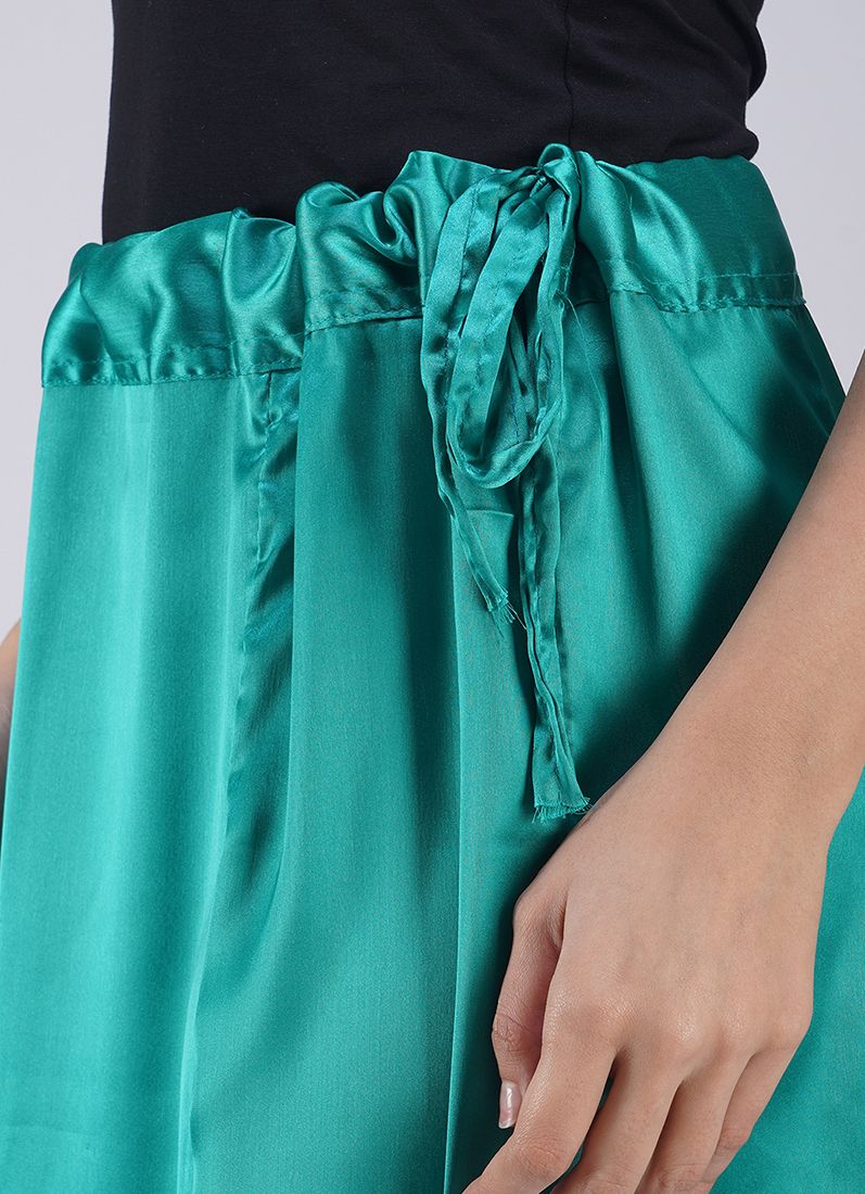 Classic Jade Satin Petticoat