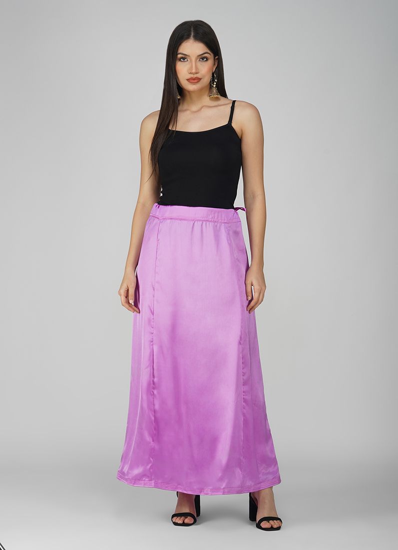 Buy Classic Lavendar Satin Petticoat