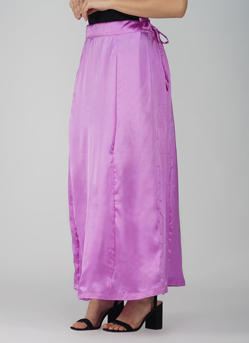 Classic Lavendar Satin Petticoat