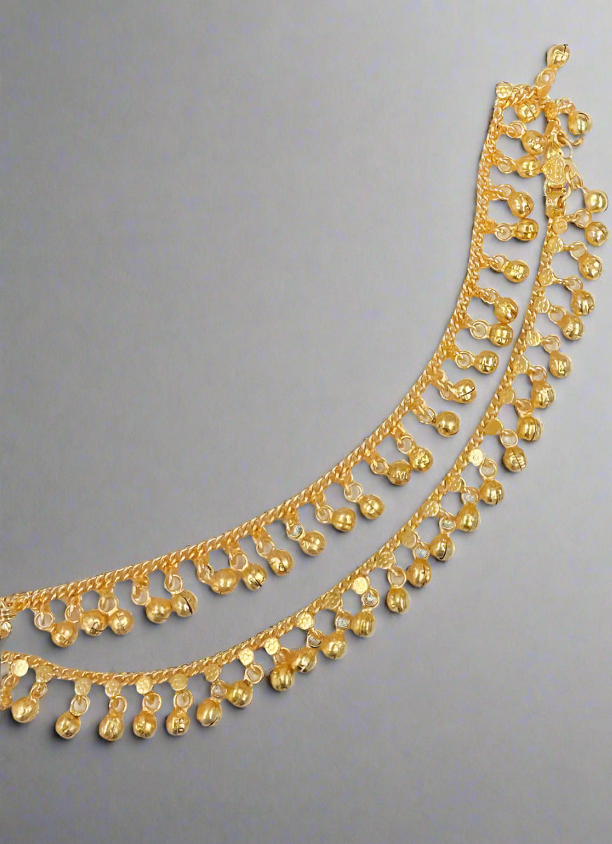 Buy Gold Noisy Gungru Payal