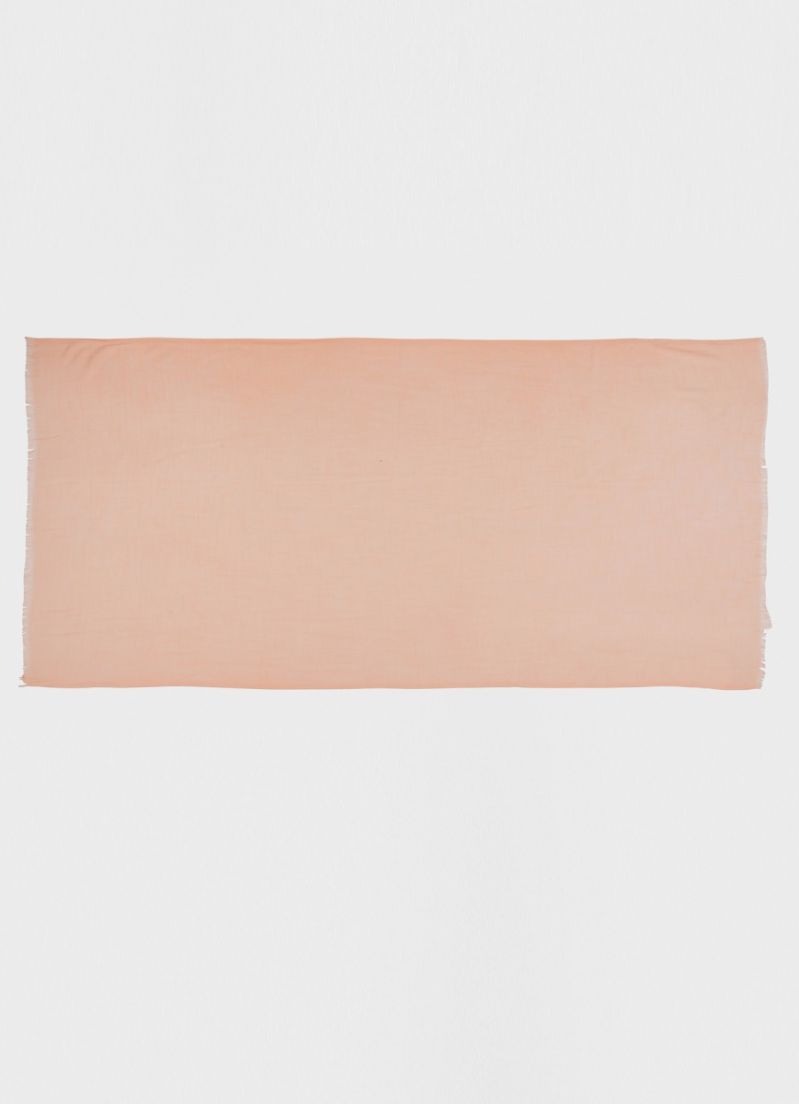 Peach Cotton Soft scarf