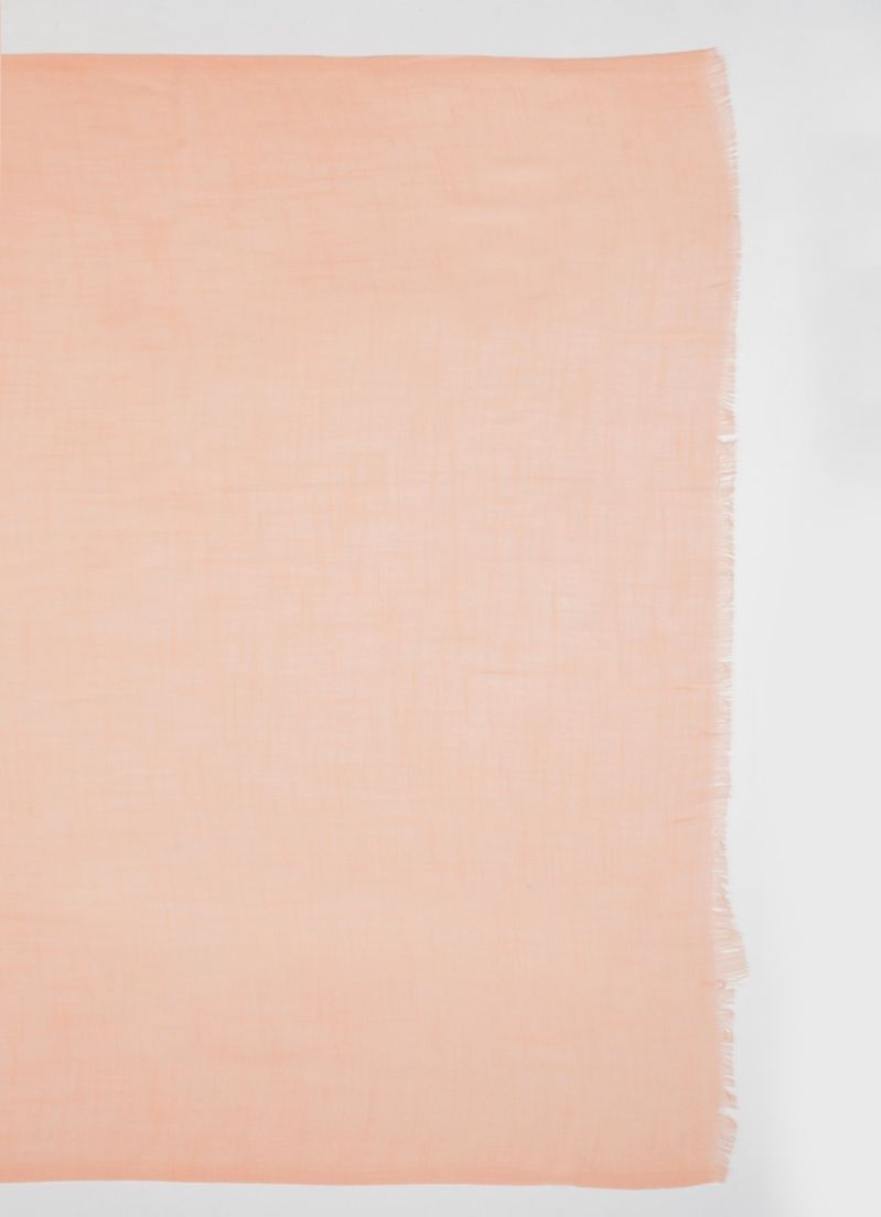 Peach Cotton Soft scarf