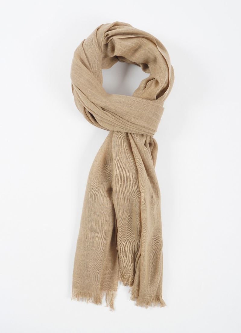 Buy Beige Cotton Soft scarf