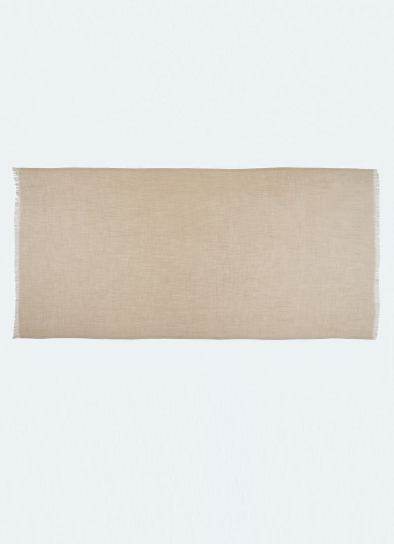 Beige Cotton Soft scarf