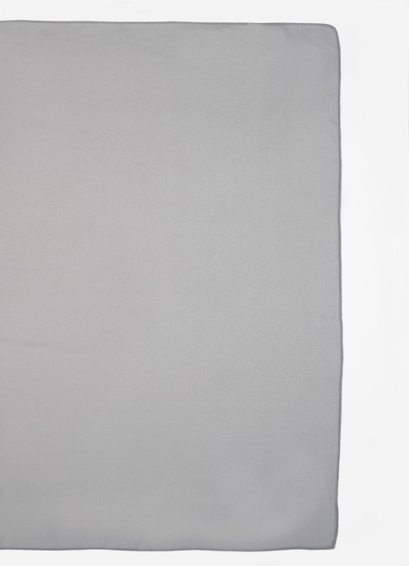 Grey Georgette Soft scarf