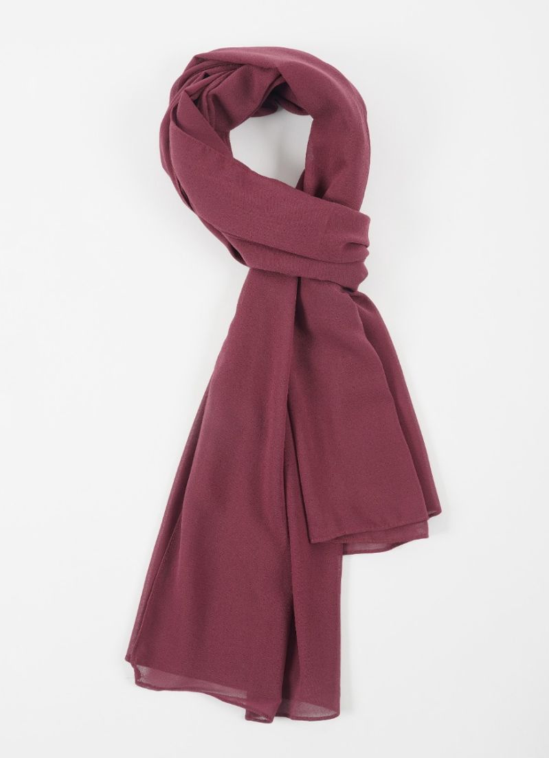 Buy Mauve Georgette Soft scarf