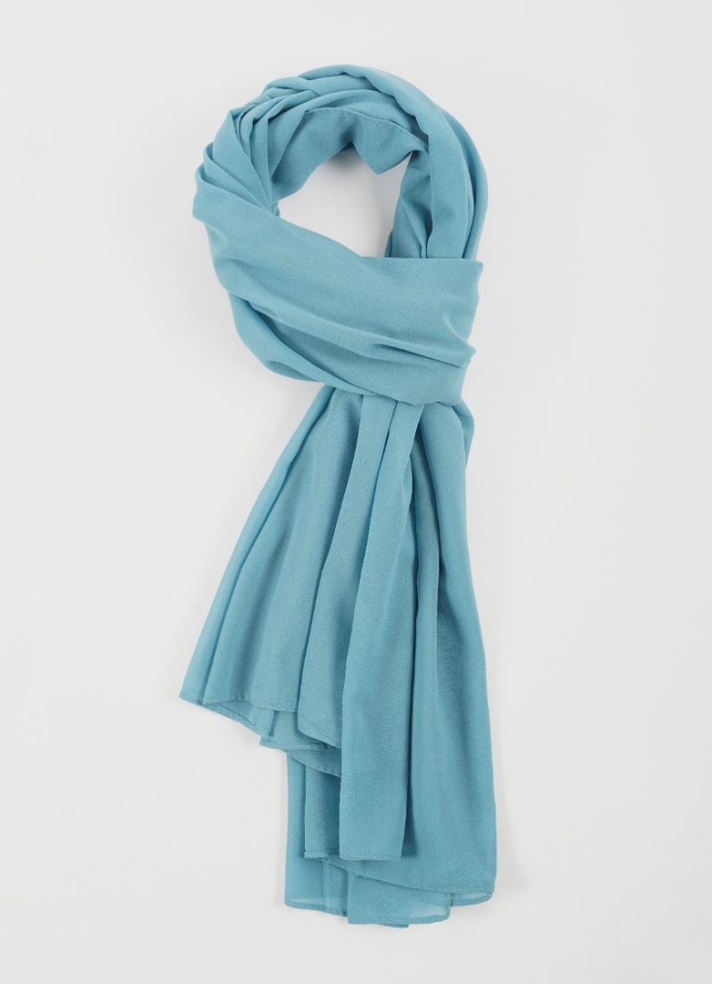 Buy Sea Green Georgette Soft scarf