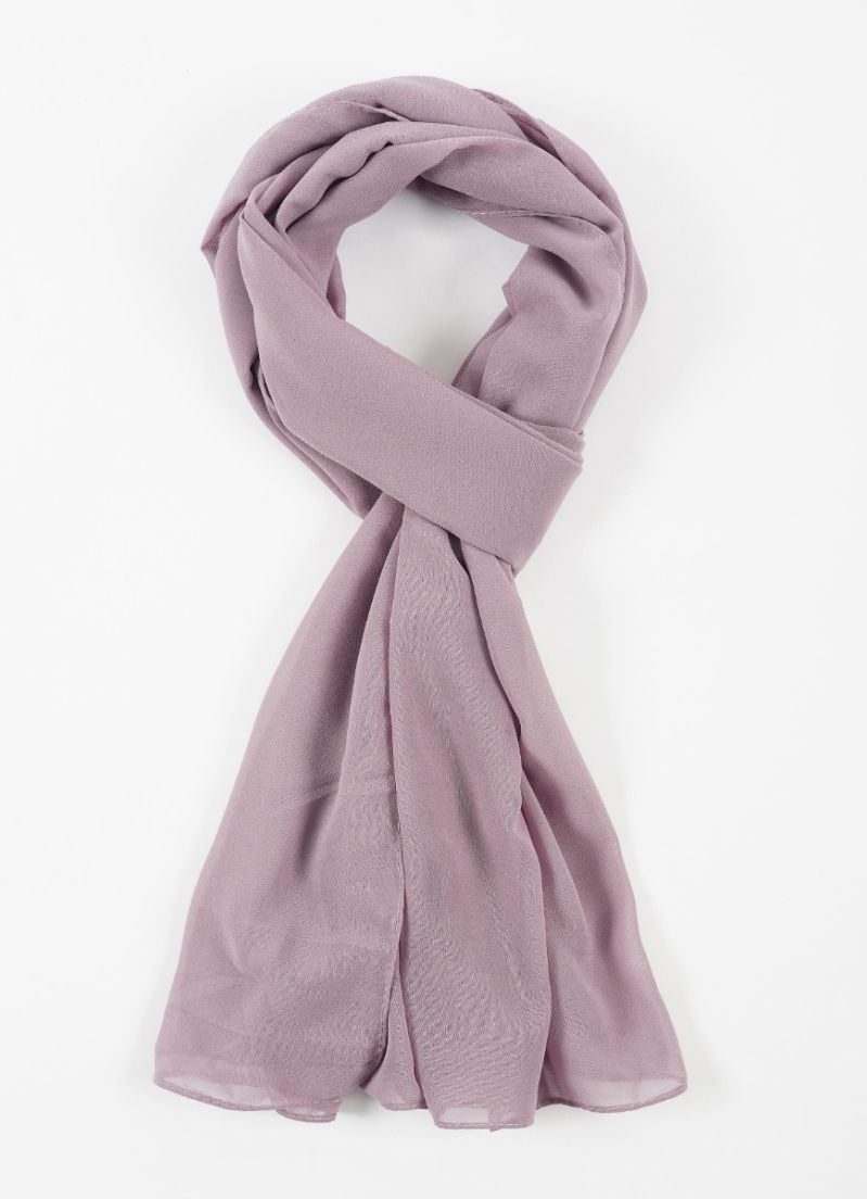 Buy Lilac Georgette Soft scarf