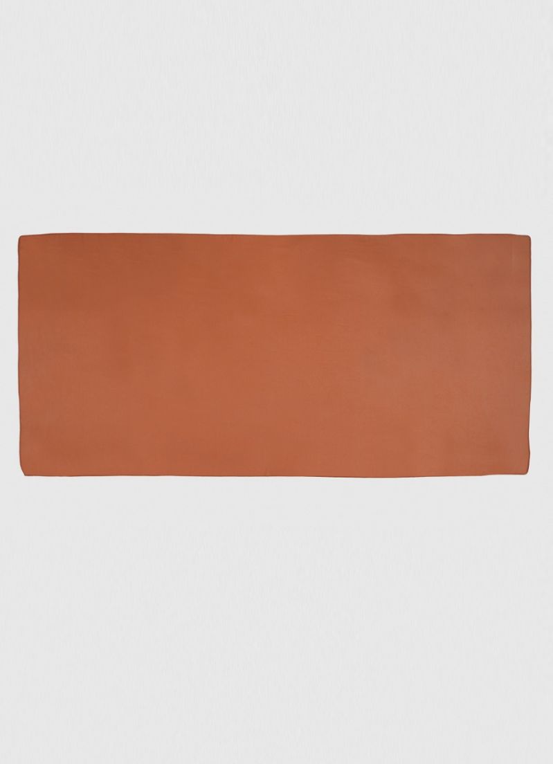 Rust Georgette Soft scarf