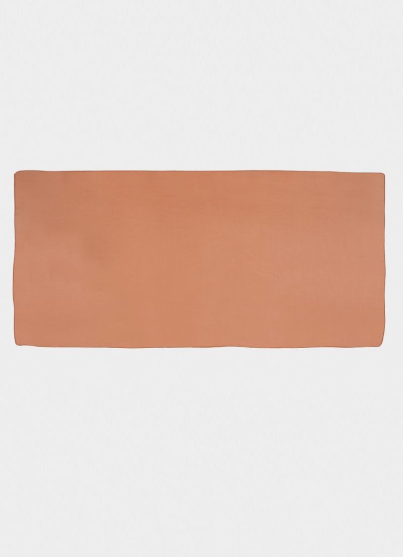 Light Brown Georgette Soft scarf