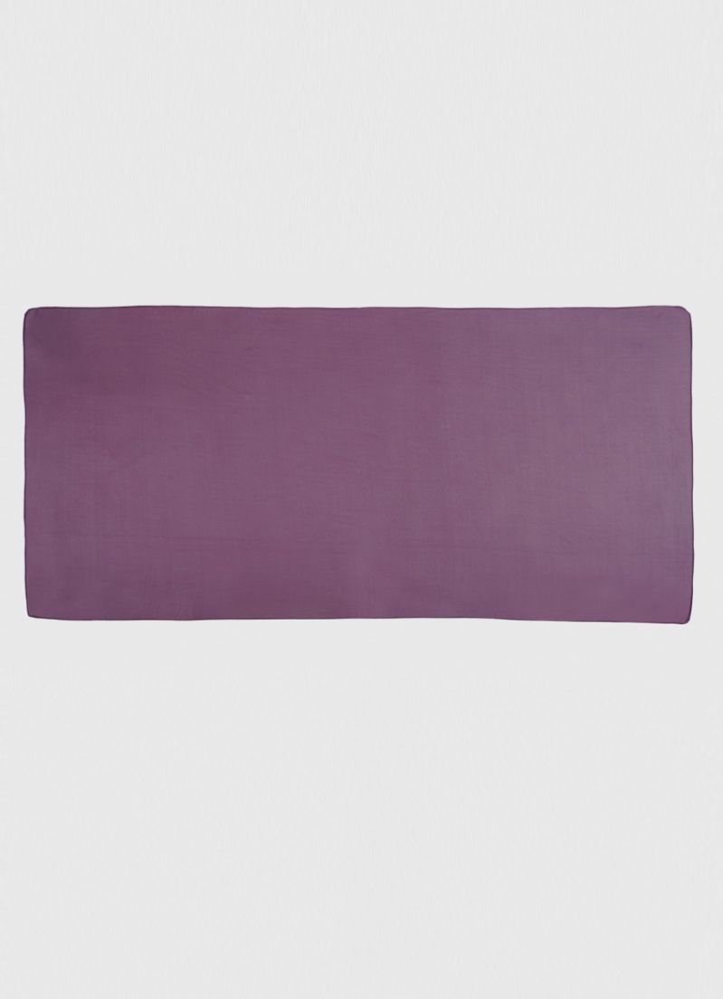 Plum Georgette Soft scarf