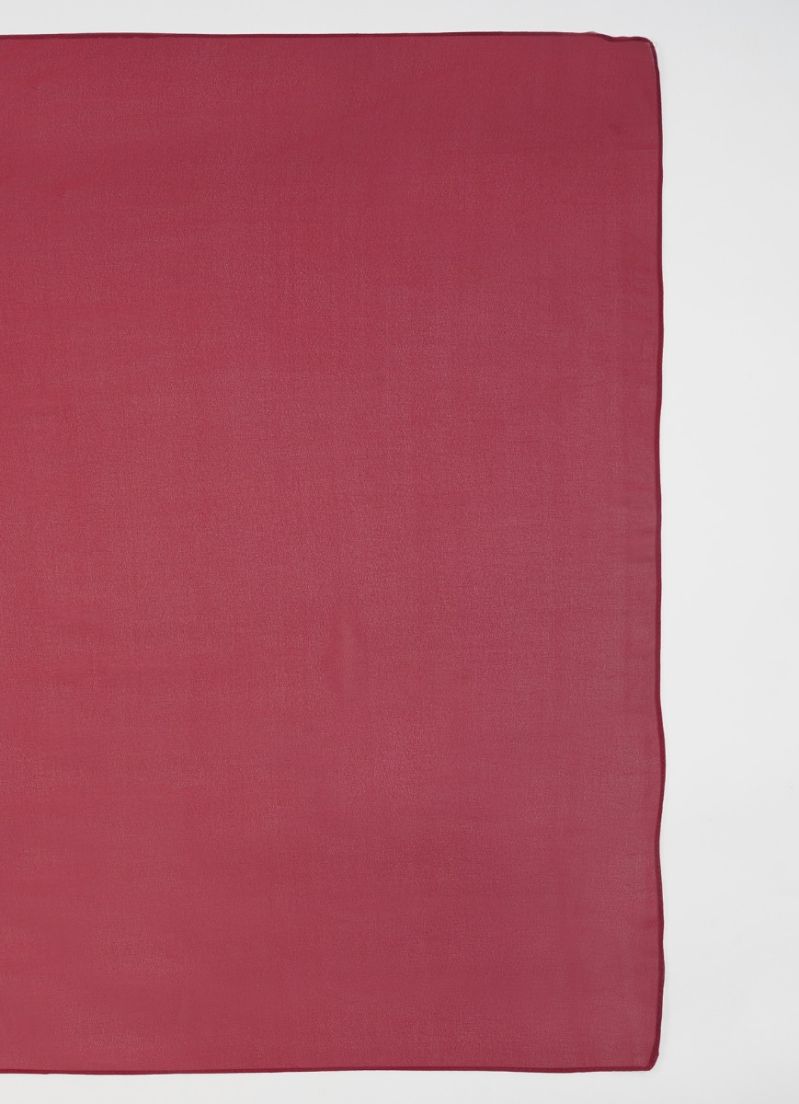Maroon Georgette Soft scarf