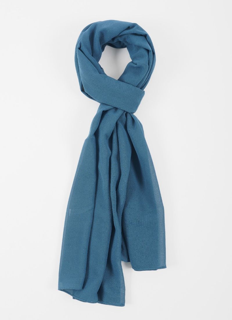 Buy Teal Georgette Soft scarf