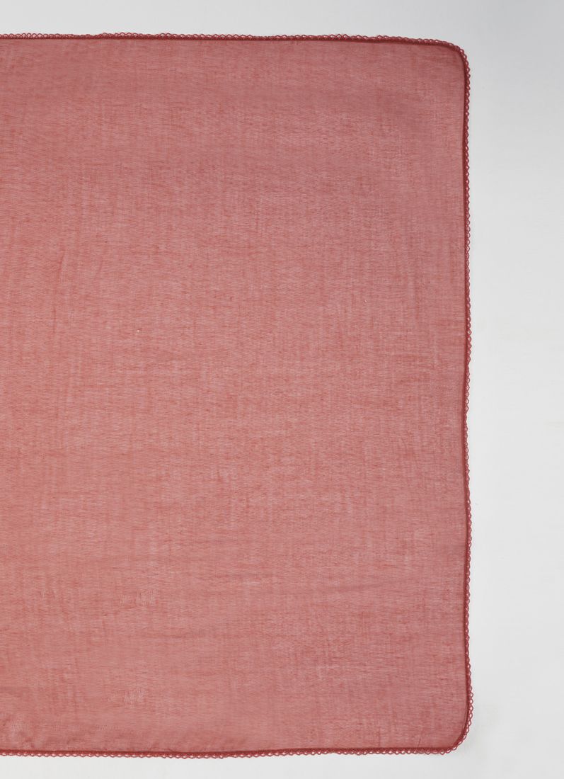 Dusty Pink Lace scarf