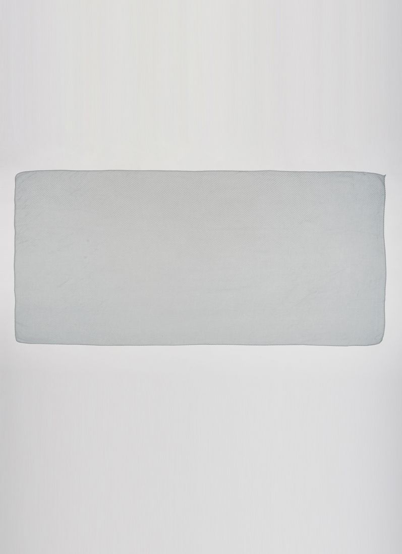 Light Blue Cotton Crinkled scarf