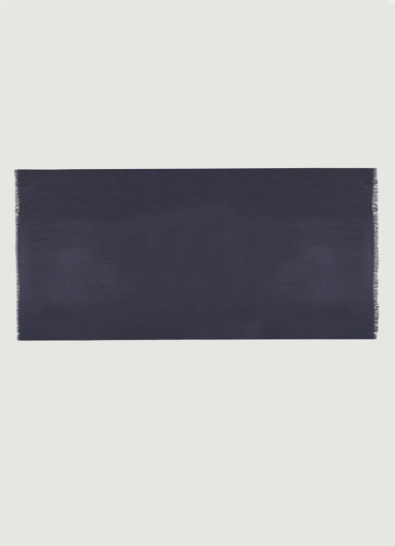 Midnight Blue Cotton Poly Soft scarf
