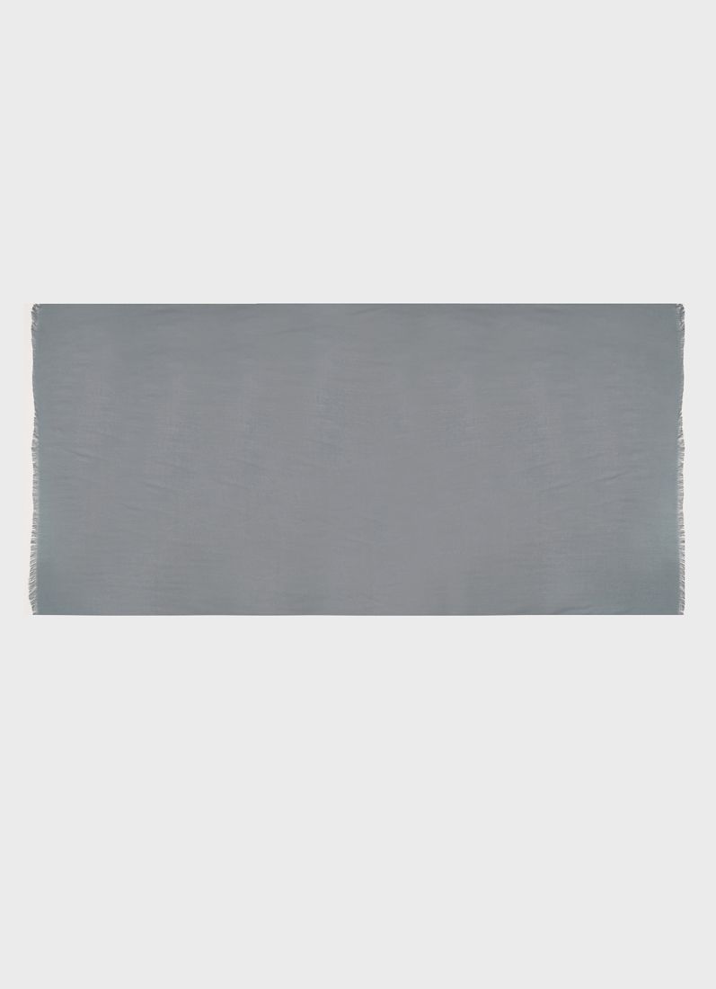 Dark Grey Cotton Poly Soft scarf