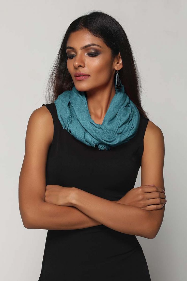 Buy Jade Woven Oversize Scarf