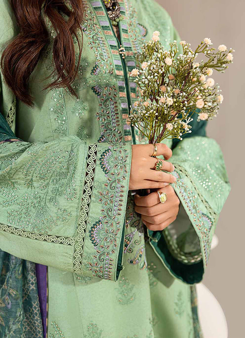 Mint Green Loom Net Suit Set