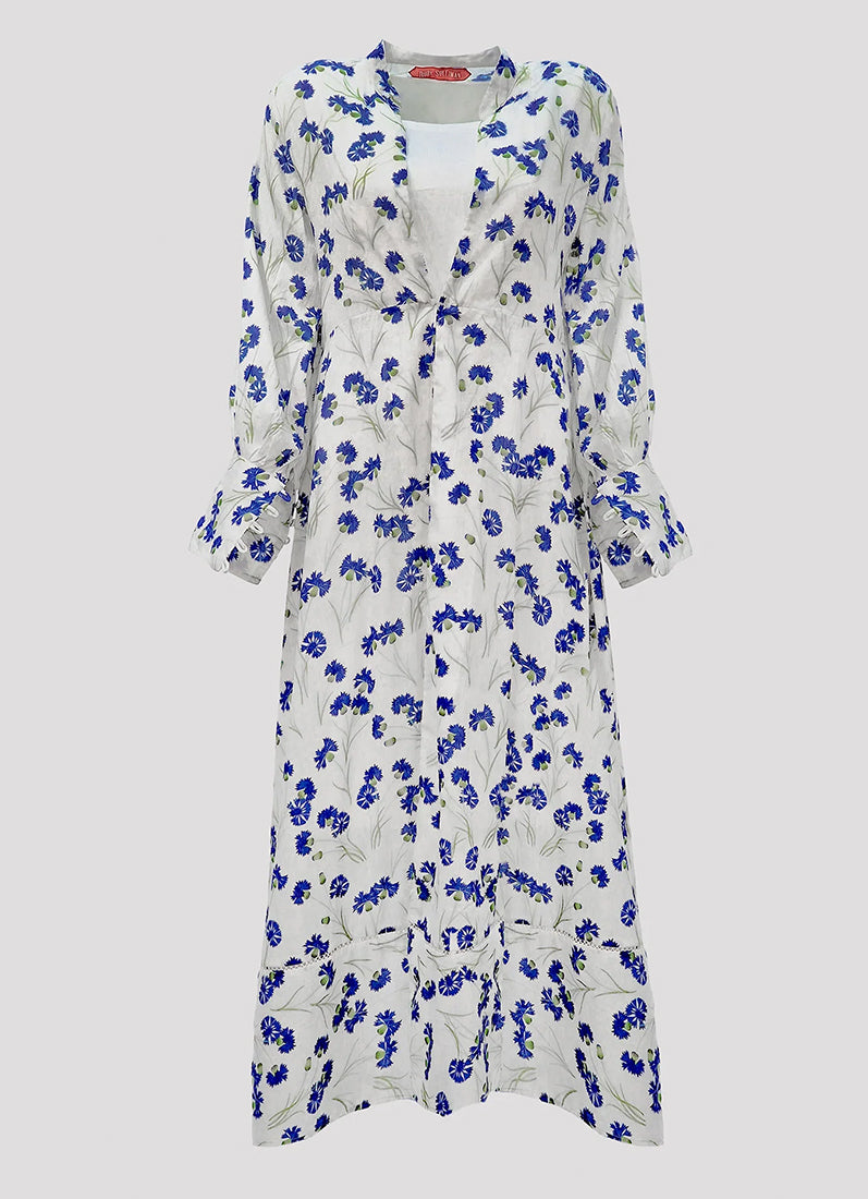 White Jacket Suit Set