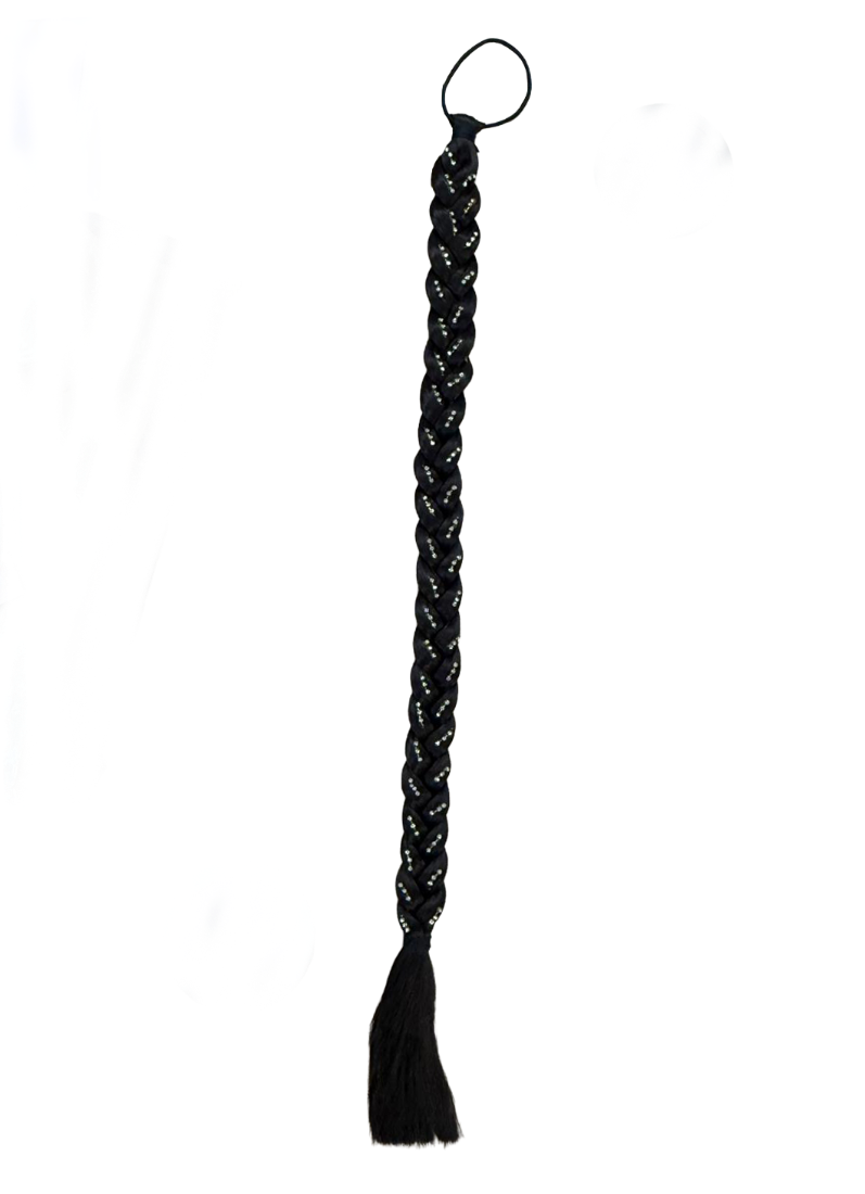 Black Woven Hair Plait