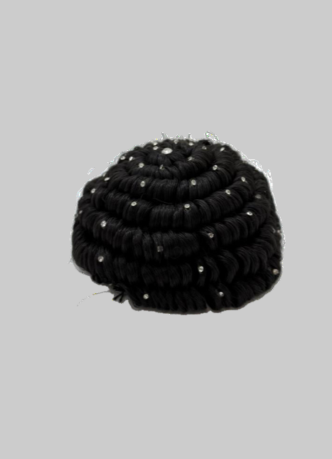 Traditional Stone Design Juda Hair Bun
