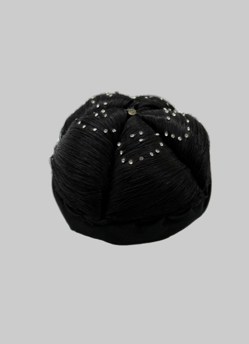 Traditional Diamante Design Juda Hair Bun