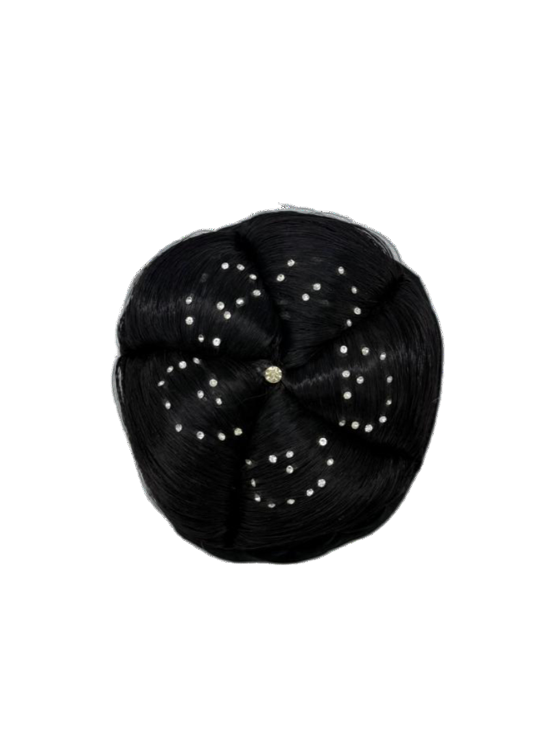 Traditional Diamante Design Juda Hair Bun