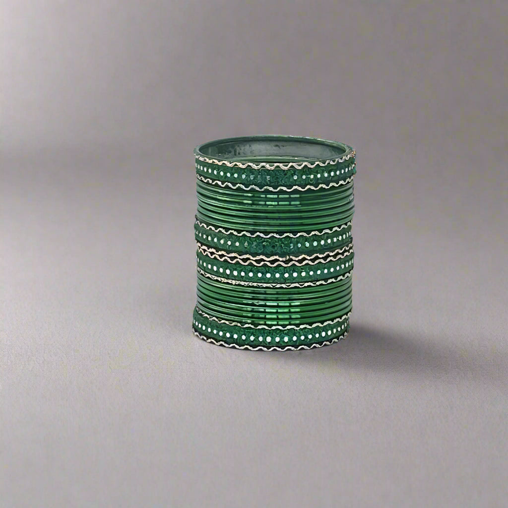 Green Kids Bangles
