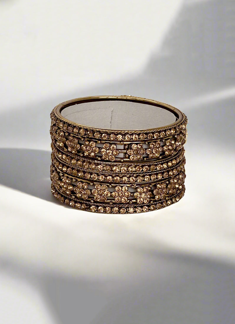 Antique Gold Bangle Set