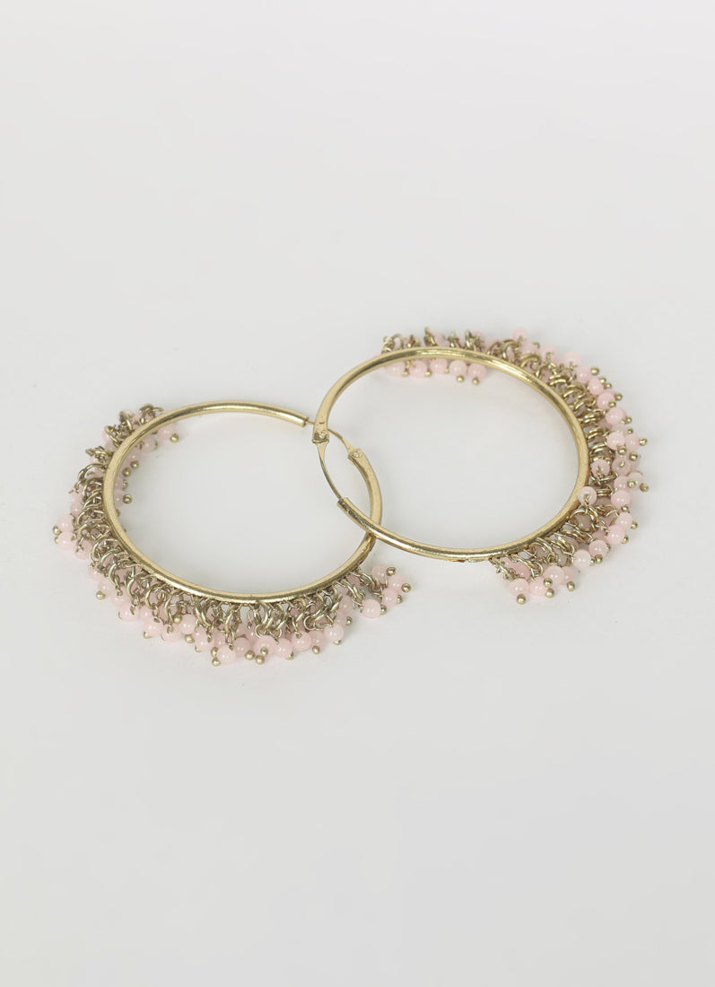 Lilac Crsytal Beads Bali