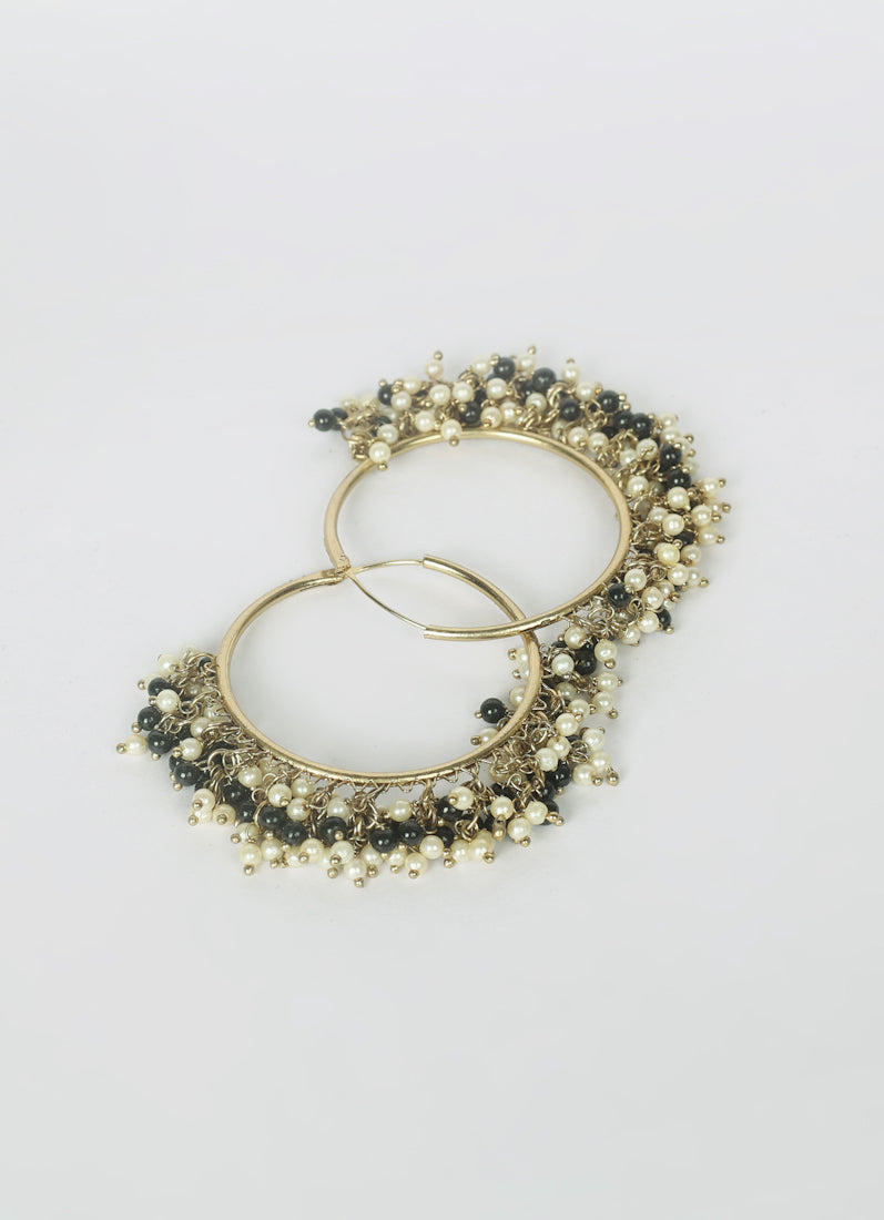 Black Crsytal Beads Bali