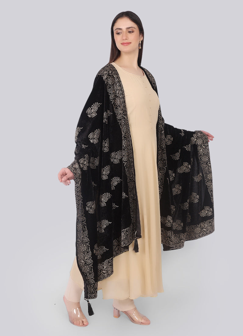 Georgette Beige Bias-Cut Suit Set