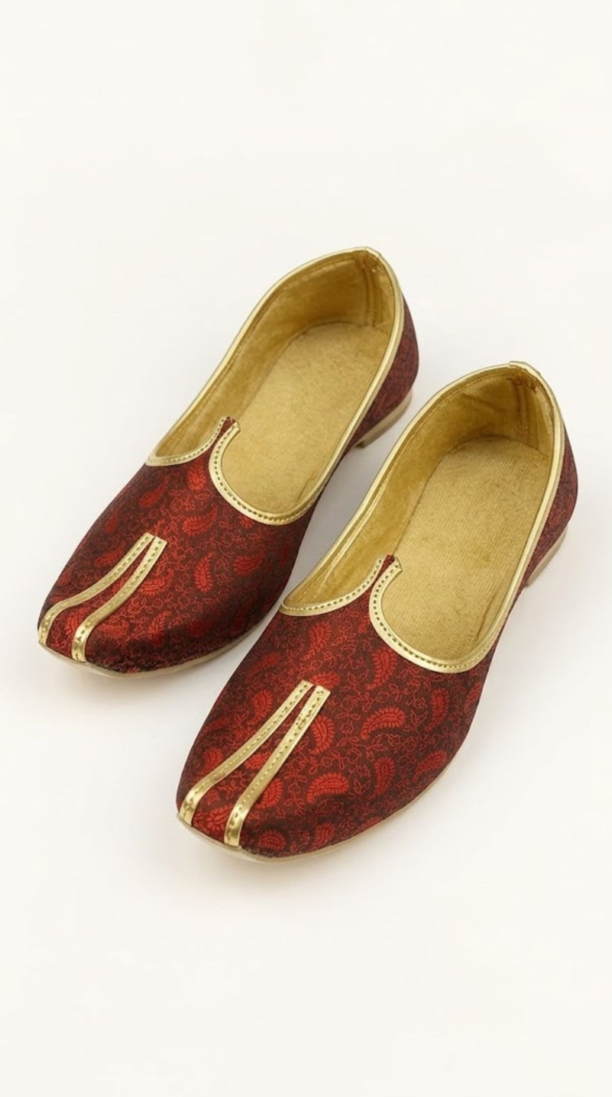 Maroon Mens Jutti