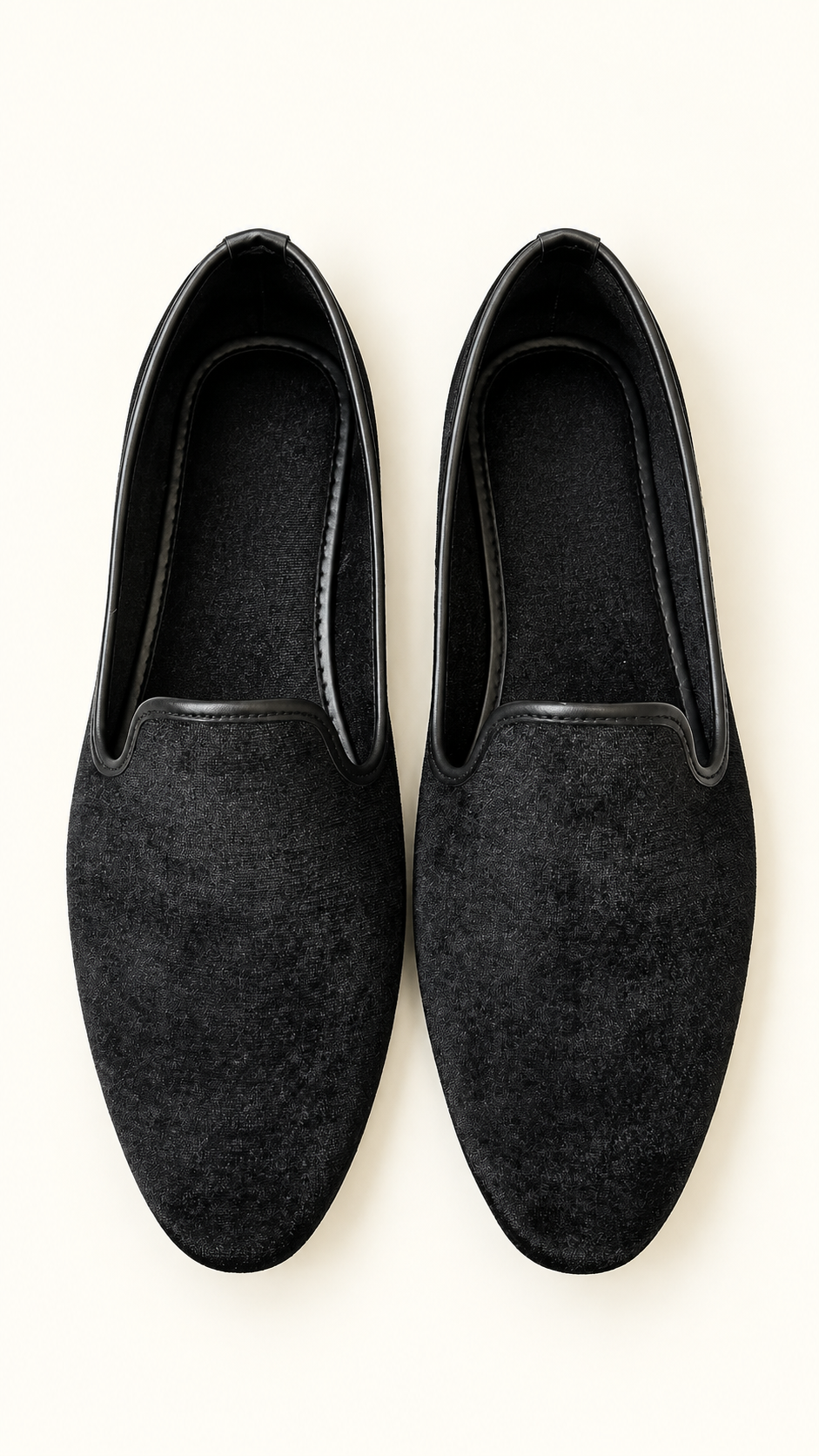 Velvet Black Khussa Mens 