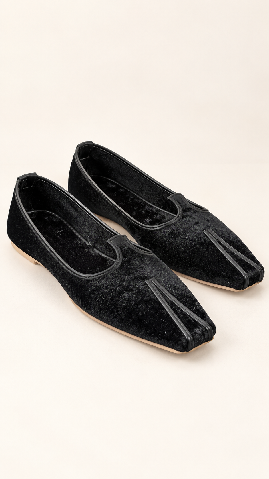 Black Velvet Khussa Mens 