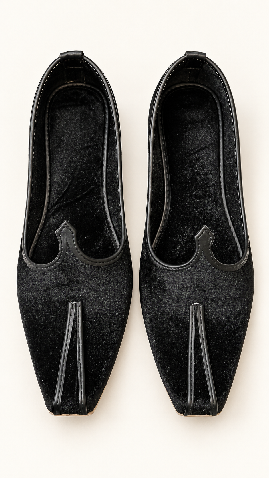 Black Velvet Mens Juttti Khussa 
