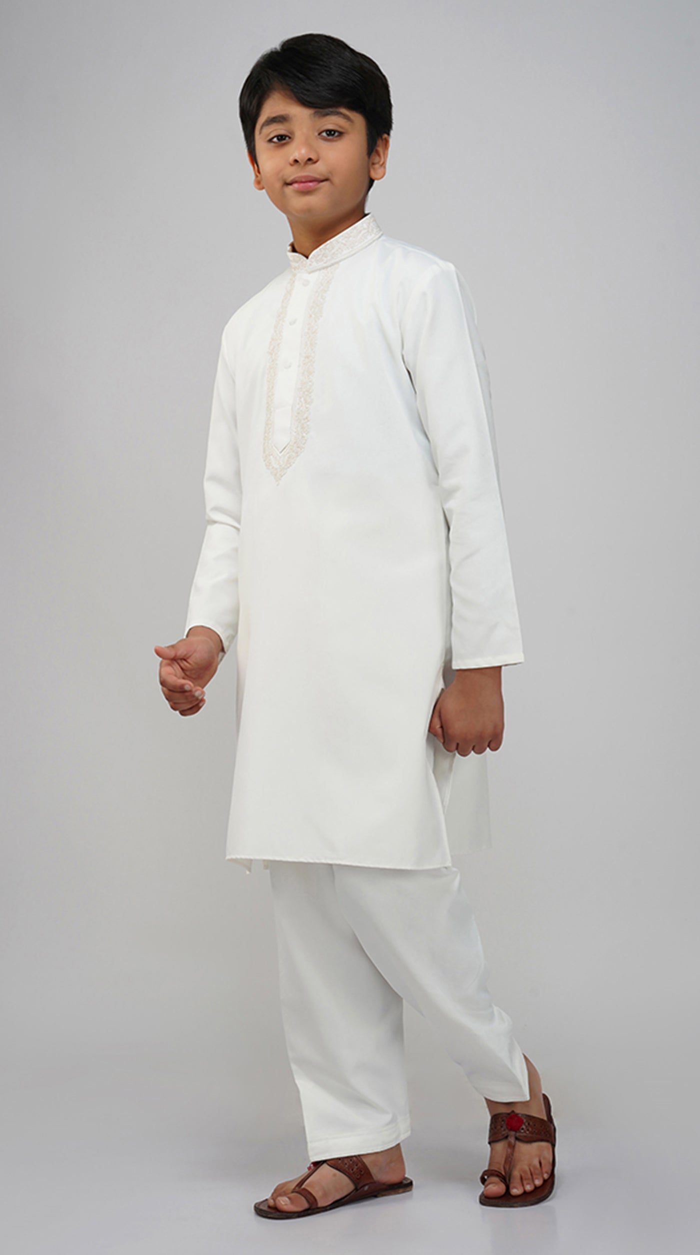 Boys  Embroidered Kurta Set