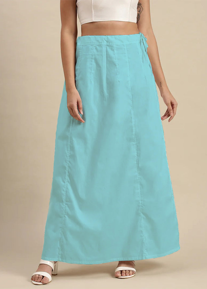 Classic Light Blue Cotton Petticoat