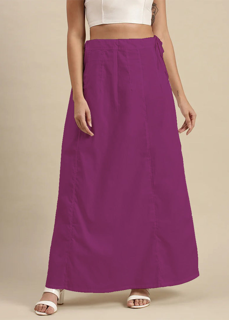 Classic Wine Cotton Petticoat