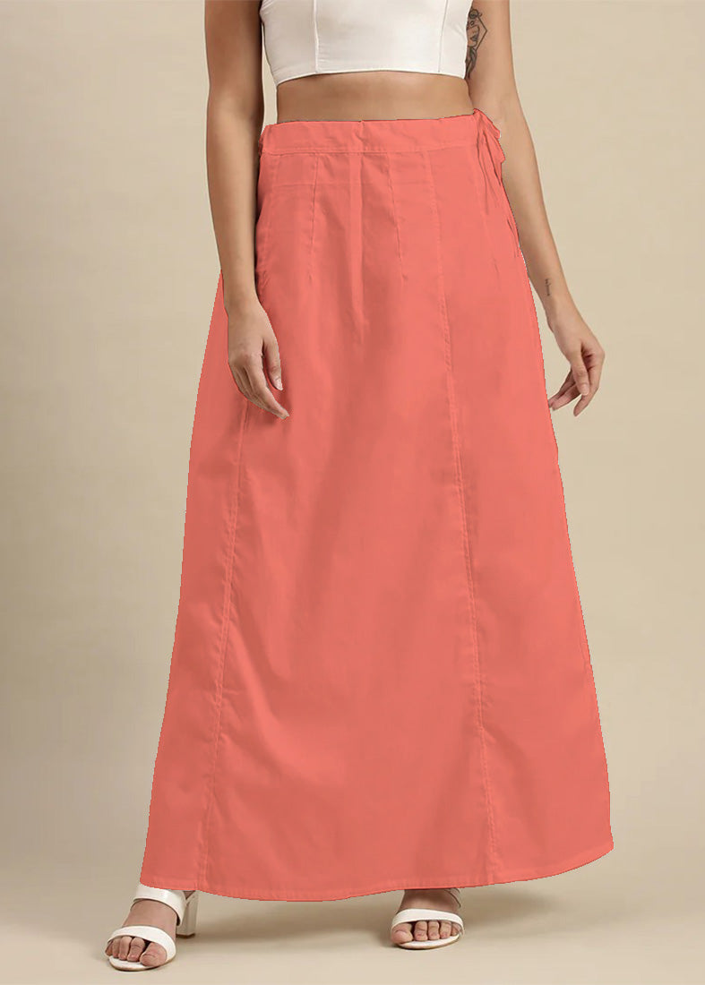 Classic Peach Cotton Petticoat