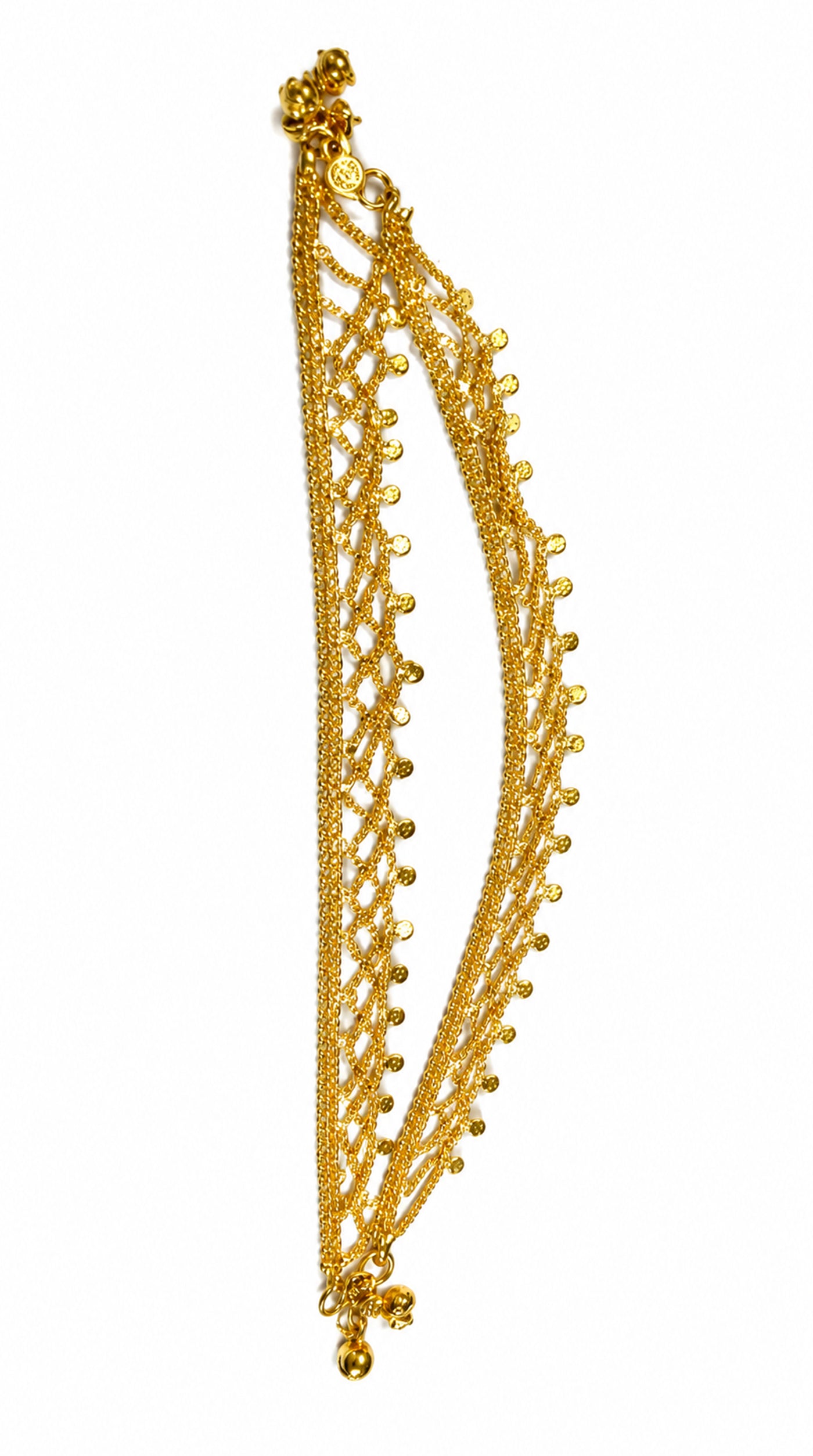 Gold Plated Triple Layer Payal