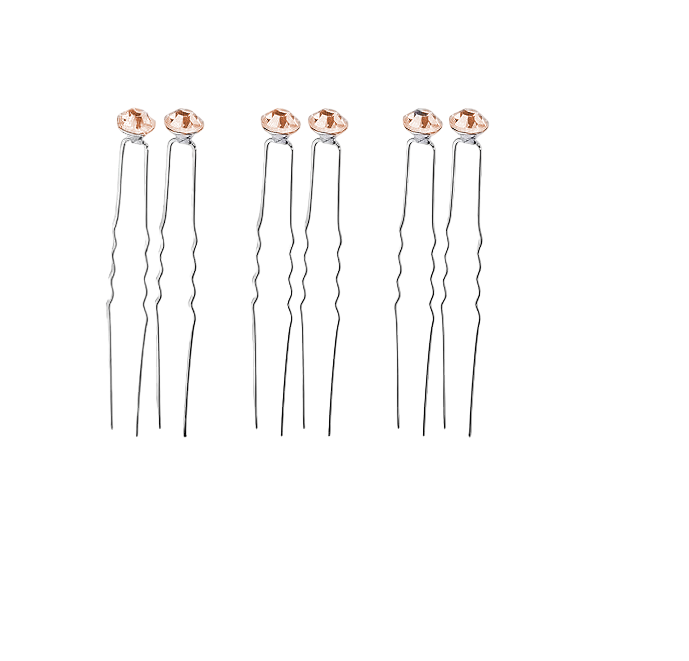 LCT Gold Diamante  Bun Pins