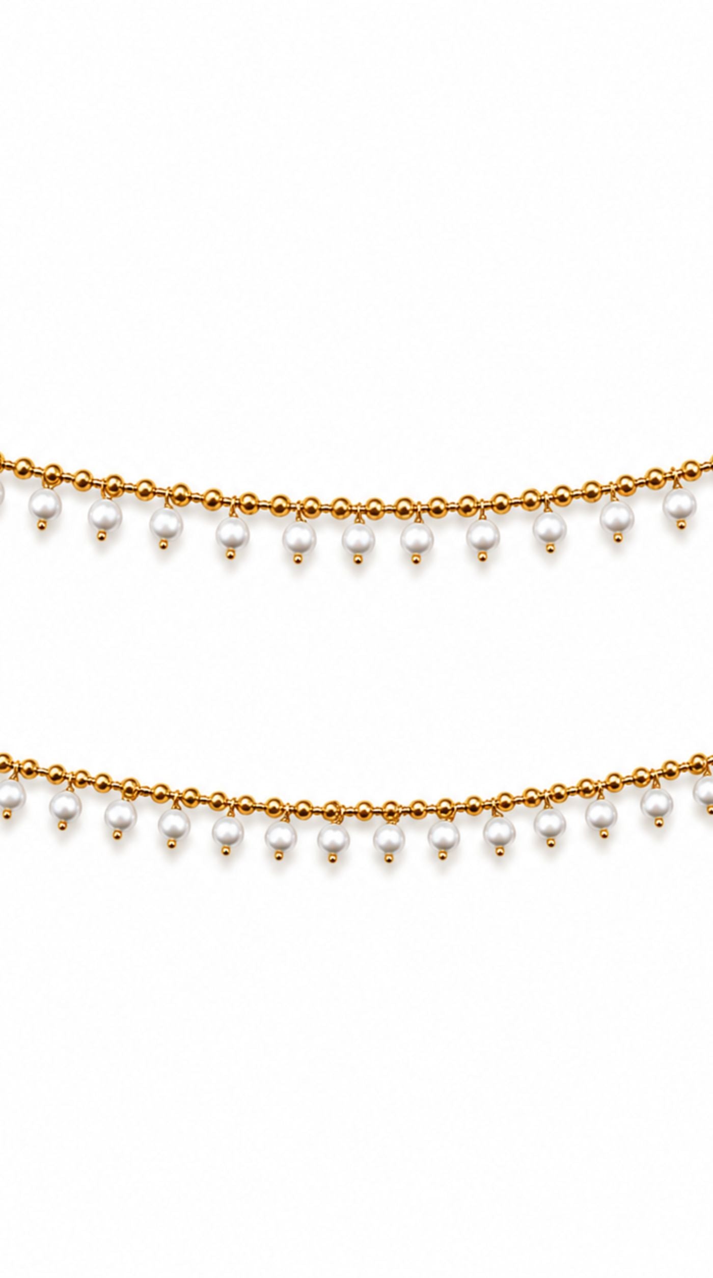 Gold Pearl Sahara Chain