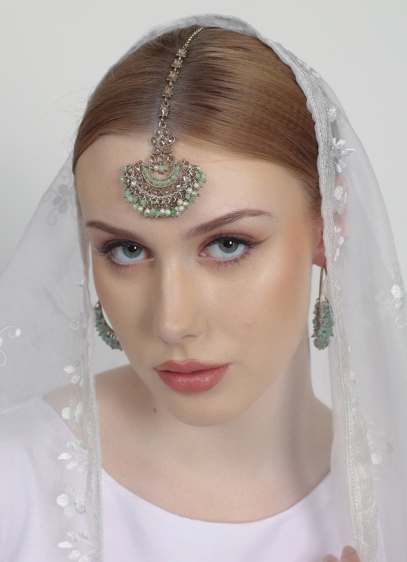 Mint Green Tikka For Women