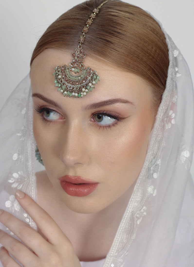 Mint Green Tikka For Women
