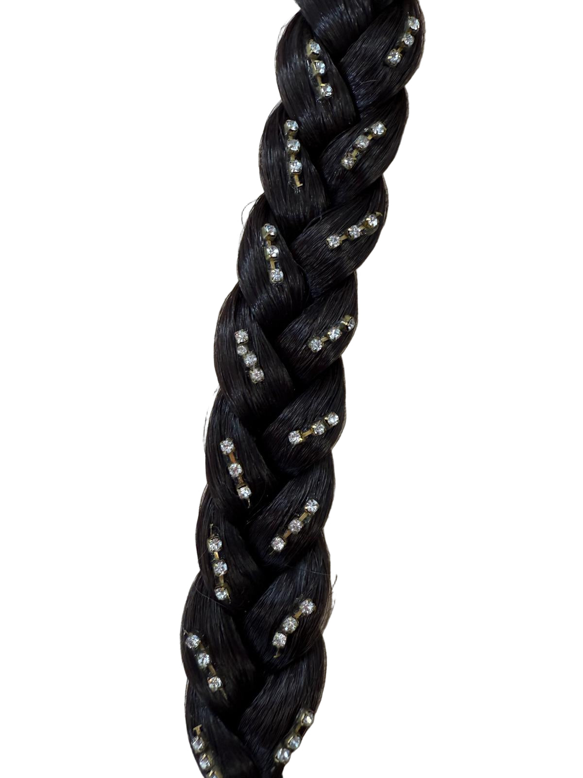 Black Woven Hair Plait